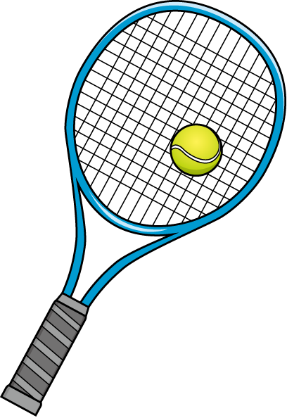 テニス07-ラケット イラスト