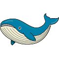 かわいいディズニー画像 50 素晴らしいクジラ イラスト 簡単