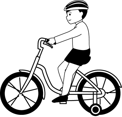 自転車 21 乗り物のイラスト素材 イラストポップ