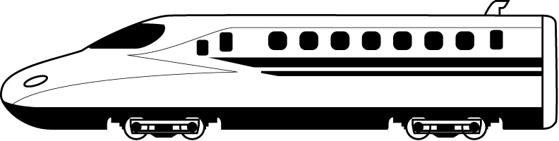 列車 01 乗り物のイラスト素材 イラストポップ