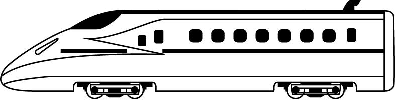 列車 05 乗り物のイラスト素材 イラストポップ