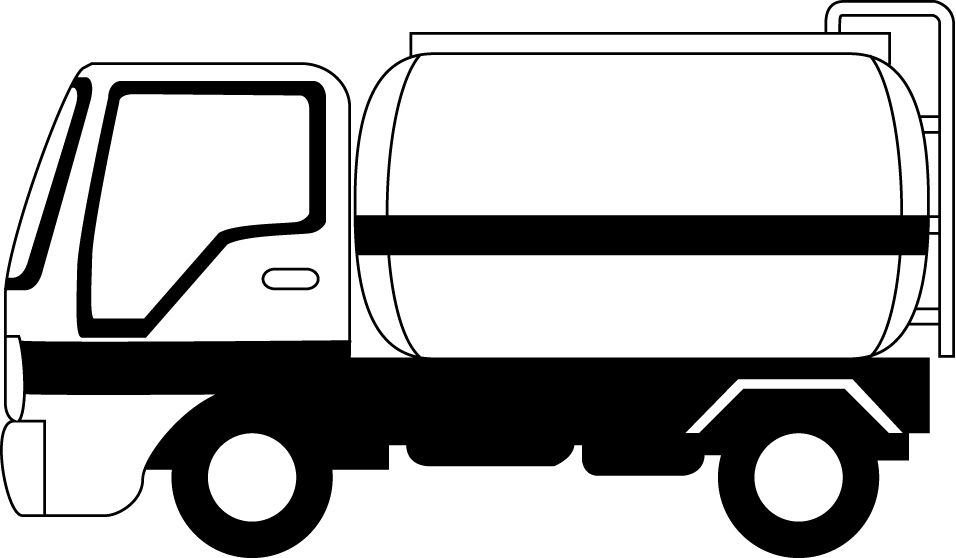 トラック 19 乗り物のイラスト素材 イラストポップ