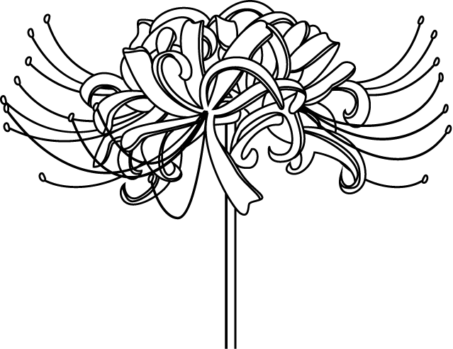 トップ100 白黒 花 イラスト 簡単 すべての美しい花の画像