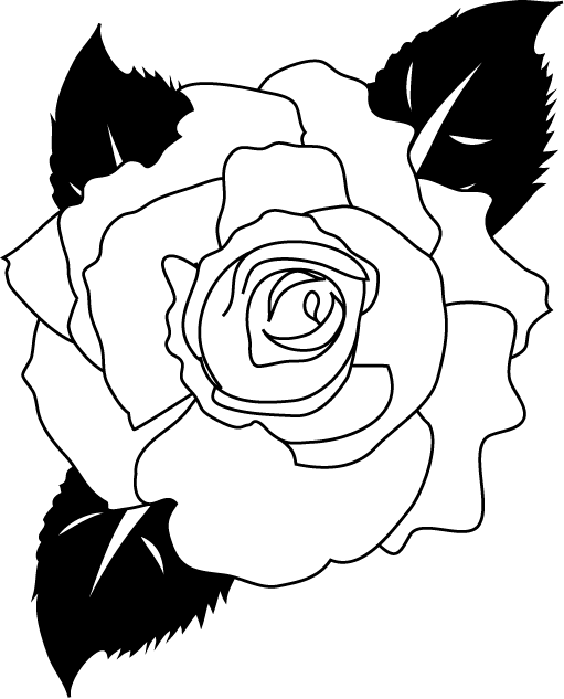 定番の花1 11 バラ 花の無料イラスト素材 イラストポップ