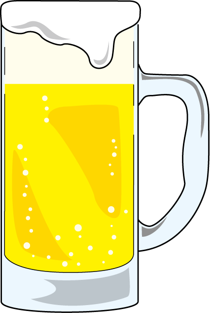 アルコール04 生ビール 食 料理 食材 の無料イラスト素材 イラスト