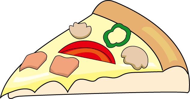チーズ08 ピザ 食 料理 食材 の無料イラスト素材 イラストポップ