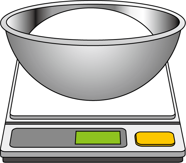 調理器具1 はかり 食 料理 食材 の無料イラスト素材 イラストポップ