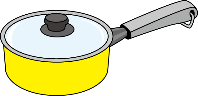 調理器具2 07 片手鍋 食 料理 食材 の無料イラスト素材 イラストポップ