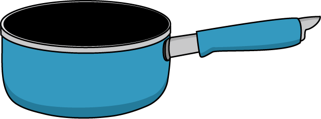 調理器具2 09 片手鍋 食 料理 食材 の無料イラスト素材 イラストポップ