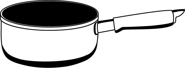 調理器具2 09 片手鍋 食 料理 食材 の無料イラスト素材 イラストポップ