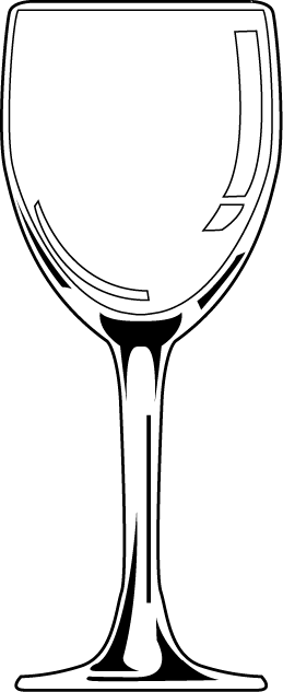 食器29-ワイングラス イラスト