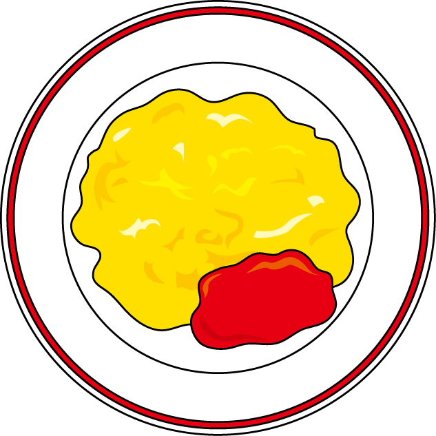 卵15 スクランブルエッグ 食 料理 食材 の無料イラスト素材 イラストポップ