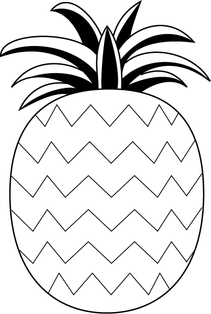 果物23-パイナップル イラスト