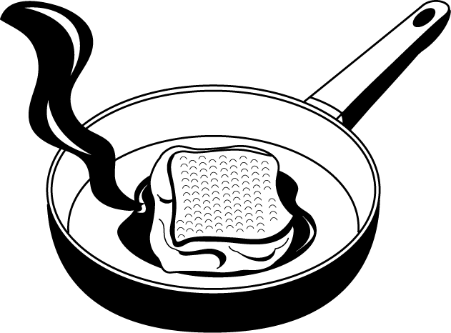 肉料理08-照り焼きチキン イラスト