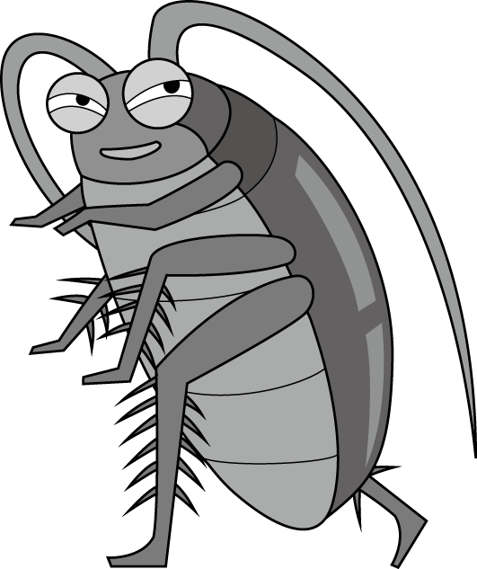 イラストポップの昆虫画像素材 ゴキブリno09ゴキブリの無料イラスト