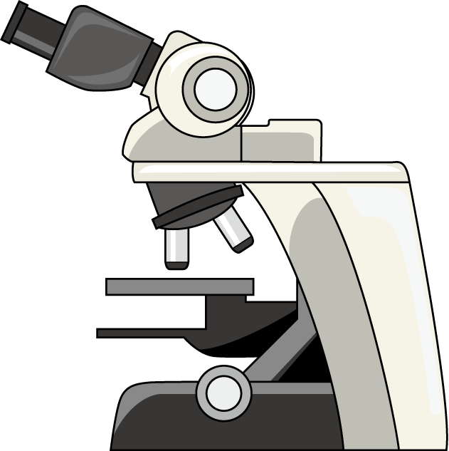 研究10-顕微鏡 イラスト