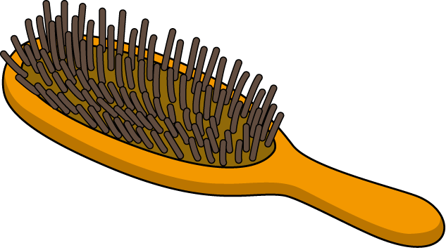 身支度05 ブラシ イラストポップの生活のクリップアートカット集