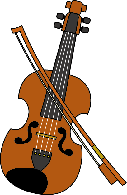 弦楽器A　No02バイオリンイラスト