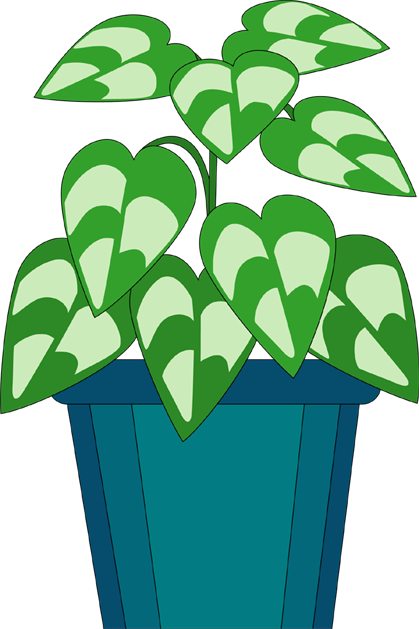イラストポップ 植物イラスト 観葉植物素材が無料