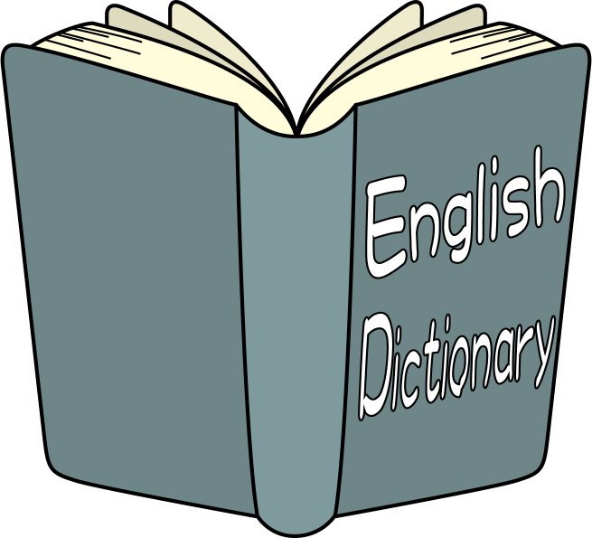 イラストポップ 学校のイラスト 英語no17立てられた英語の辞書の無料素材
