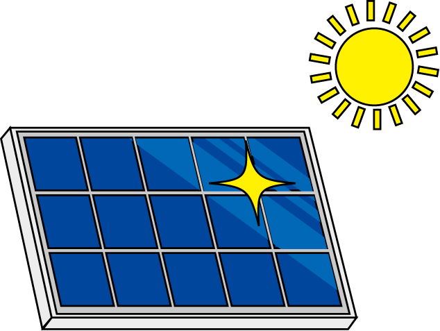 6月1-No21太陽光発電イラスト