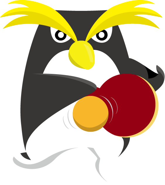 卓球29 ペンギン の無料イラスト イラストポップのスポーツクリップアートカット集