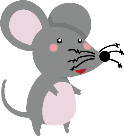 ネズミのイラストno02 イラストポップ