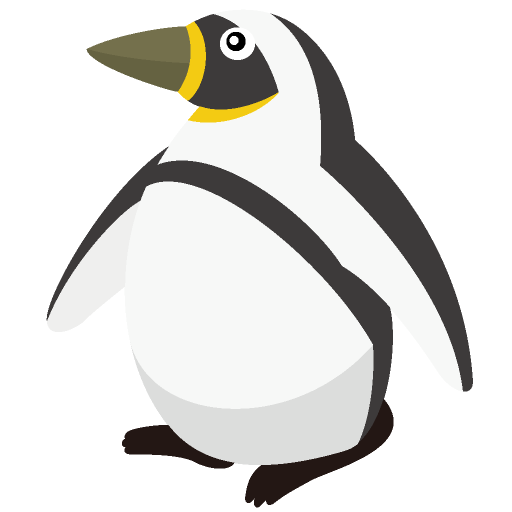 ペンギンのイラストno04 イラストポップ