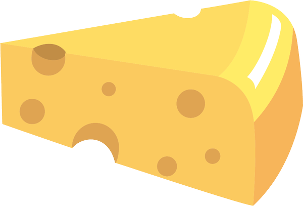 チーズのフリー素材no23 エメンタールチーズのイラスト イラストポップ
