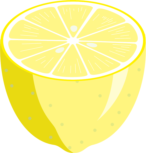 果物のフリー素材no09 レモン のイラスト イラストポップ