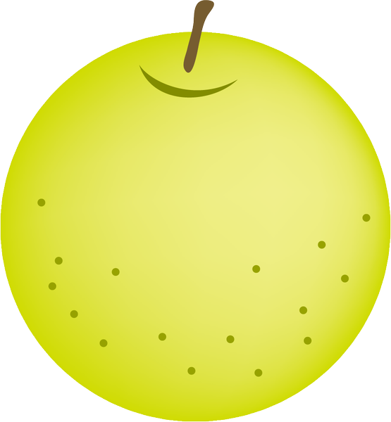 果物のフリー素材no17 梨 のイラスト イラストポップ