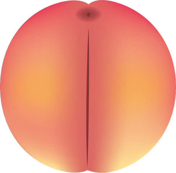 果物のフリー素材no 桃 のイラスト イラストポップ
